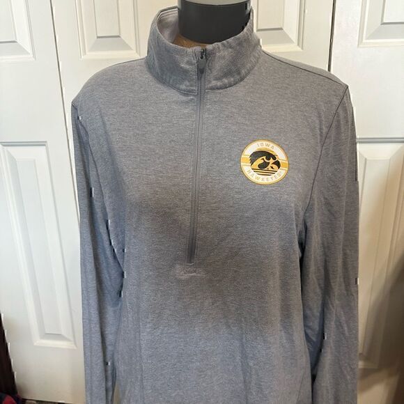Under Armour Iowa Hawkeyes Womens XXL Half Zip Pullover - Picture 1 of 5